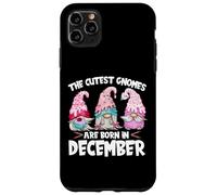 Birthday GNOME Design The Cutest Gnomes Are Born In December Carcasa para iPhone 11 Pro MAX