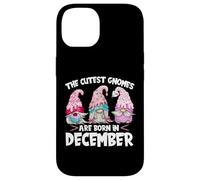 Birthday GNOME Design The Cutest Gnomes Are Born In December Carcasa para iPhone 14