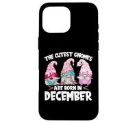 Birthday GNOME Design The Cutest Gnomes Are Born In December Carcasa para iPhone 16 Pro MAX