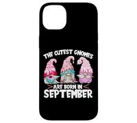 Birthday GNOME Women The Cutest Gnomes Are Born In September Carcasa para iPhone 14 Plus