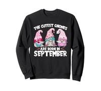 Birthday GNOME Women The Cutest Gnomes Are Born In September Sudadera