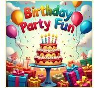 Birthday Party Fun: Balloons, Cake & Presents Coloring Book for Kids Ages 3-8 (Color the World: Kids’ Mega Coloring Collection for Ages 3-8)