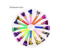 Birthday Party Whistle w/ 10pcs Assorted Color Outdoor Game Indoor Party Supply