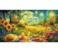Birthday Pastel with Roses and Candles Puzzle de 1000 Piezas de Papel Reciclado - Juego Familiar Estimulante Juego edugatoivo para Adultos 75x50/1000pcs