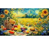 Birthday Pastel with Roses and Candles Puzzle de 1000 Piezas de Papel Reciclado para Adultos - DesaFío edugatoivo & Decoración de Pared 38x52/1000pcs