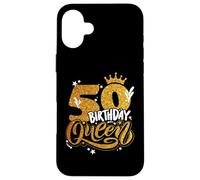 Birthday Queen 50 Year Old 50th Birthday It's My 50th Bday Carcasa para iPhone 16 Plus