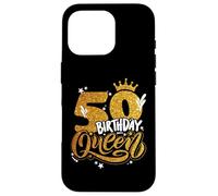 Birthday Queen 50 Year Old 50th Birthday It's My 50th Bday Carcasa para iPhone 16 Pro