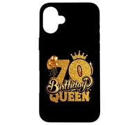 Birthday Queen 70 Year Old 70th Birthday It's My 70th Bday Carcasa para iPhone 16 Plus