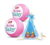 Birthday Series 1 (2 Pack) de My Mini, de ZURU - Muñeca Coleccionable en cápsula misteriosa con temática de cumpleaños, Accesorios y Set de Juego. Descubre sorpresas. para niñas y coleccionistas.