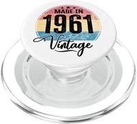 Birthday Vintage Año de Nacimiento 1961 Cumpleaños Bday PopSockets PopGrip para MagSafe