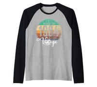 Birthday Vintage Año de Nacimiento 1964 Cumpleaños Bday Camiseta Manga Raglan
