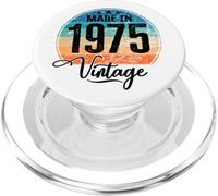Birthday Vintage Año de Nacimiento 1975 Cumpleaños Bday PopSockets PopGrip para MagSafe