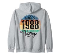 Birthday Vintage Año de Nacimiento 1988 Cumpleaños Bday Sudadera con Capucha