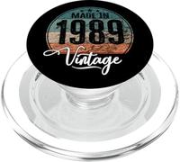 Birthday Vintage Año de Nacimiento 1989 cumpleaños Bday PopSockets PopGrip para MagSafe
