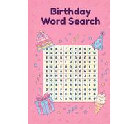 Birthday Word Search: 60 Celebration Puzzles | Party Games, Gifts & Festive Fun for All Ages