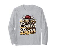 Birthstone es un Barista de Granos de café Humor Adicto a la cafeína Manga Larga