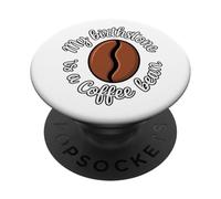 Birthstone es un Barista de Granos de café Humor Adicto a la cafeína PopSockets PopGrip Adhesivo