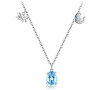 Birthstone For Women, Sterling Silver Zodiac Pendant Signs Cubic Zirconia Horoscope Necklaces Astrology WomeGirls jewelry