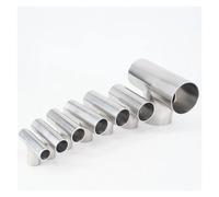 BIRXPMOS 1PC Equal O.D 34mm 304 Stainless Steel Weld tee Connector Welding Pipe Fittings