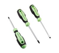 Birzman Juego de 3 destornilladores verde one_size