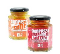 ompotas Picantes Mr Pic: Naranja y Chile Habanero y Chile Erótico®, Romero y Pimienta Rosa 110 gr x 2