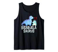 Bisabuelasaurus Dinosaurio Español Baby Shower Gran Abuela Camiseta sin Mangas