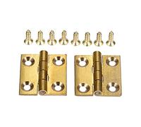 Bisagra, 2 uds. Latón 1/1, 5/2/2, 5 pulgadas Puerta decorativa Gabinete Joyero de madera Herrajes for muebles(A)