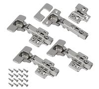 Bisagra 3D softclose compatible con IKEA BESTA puerta con tapa - Fácil de montar y ajustar (4 unidades)