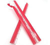 Bisagra acrílica de 300mm bisagra piano continua plástico transparente 1.2 pulgadas (autoadhesiva) para caja bricolaje, acuario, bandeja carrito golf soporte exhibición etc. Bisagra adhesiva 2 piezas