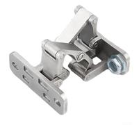 Bisagra ajustable de 180 grados resistente para puertas de piedra, boca de incendios y puertas gruesas con acero inoxidable 304 y placa inferior gruesa (tamaño grande)