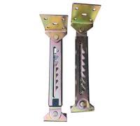 Bisagra ajustable de rotación de 360 grados con soporte reforzado, no revestimiento de erosión para armarios de puertas pesadas, unidades de almacenamiento, bisagras de hierro fuerte para armarios