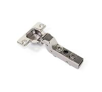 Bisagra amortiguada para muebles de cuello alto X91 con base de liberación rápida.