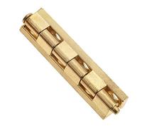 Bisagra - bisagra desmontable con pasador latonado, ideal para puertas, fácil instalación, fabricada en metal resistente para mayor durabilidad.