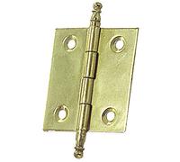 Bisagra - bisagra latonada desmontable de 70x40 mm, fabricada en latón, ideal para puertas, fácil instalación y alta durabilidad.