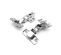 Bisagra Cierre de Puerta Negativo 30-45 Grados Bisagra 45 60 80 70 60 Grados Bisagras Especiales para gabinete Triangular 2 uds (Color : -45 Degree)