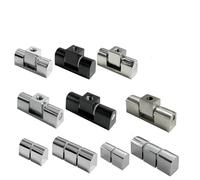 Bisagra CL45 CL65 de aleación de zinc negra industrial for caja de distribución, equipo, puerta de gabinete, 1 unidad(Bright CL65-3)