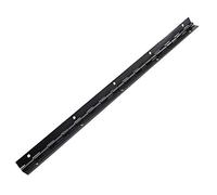 Bisagra Continua de Metal para Piano, KAIISSA 380 x 26 mm Bisagra Larga Chapada 270 Grados Bisagra Negra Abierta para Muebles para Piano, Ppuertas de Gabinete, Ventana Grande, Barco, con Tornillos