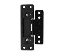 Bisagra cruzada de diseño invisible bidimensional ajustable de aleación de zinc, bisagras ocultas para puerta de aluminio, bisagra bidimensional para puertas de madera