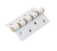 Bisagra de acero inoxidable 304, 2 uds., 4 pulgadas, plana, abierta, gruesa, silenciosa, accesorios for puertas y ventanas gabinete, cepillado