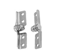 Bisagra de amortiguación acero inoxidable 304, torsión fricción, pivote ajustable, posición plegable, tope, pieza Hardware puerta(1 Set (2pcs))