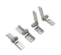 Bisagra de amortiguación de acero inoxidable con par de torsión ajustable que puede detener libremente el pivote y colocar la bisagra de soporte 1 pieza (DTB-izquierda-derecha 2.5 N.m)