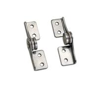 Bisagra de amortiguación en forma de L de acero inoxidable con par de torsión y posicionamiento en cualquier ángulo, accesorios de hardware de pivote de tope libre, 1 pieza(Large-(4.5N.m)-L)