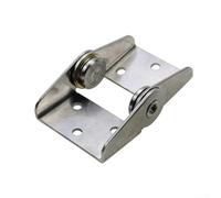 Bisagra de amortiguación industrial de acero inoxidable que ofrece control de parada arbitrario y soporte de pivote impulsado por par para aplicaciones robustas (5.0 N.m)