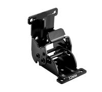 Bisagra de bloqueo plegable Bisagra plegable autoblocante de 0 a 180 grados con tornillos montaje, soportes extensión plegables for cama o mesa, herrajes for bisagras patas muebles(4pcs black)