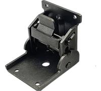 Bisagra de bloqueo plegable Bisagra plegable autoblocante de 90 grados con conector invisible y bloqueo(Black)