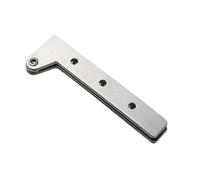 Bisagra de boca rotación 360, puerta oculta, esquina superior e inferior, Base muebles, accesorios Hardware acero inoxidable, 1 ud(B-1pcs)