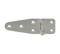 Bisagra de cofre (L x An: 80 x 37 mm, Acero inoxidable, 6 agujeros)