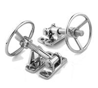 Bisagra de compresión for manija de puerta con volante de acero inoxidable 304, 1 unidad(B)