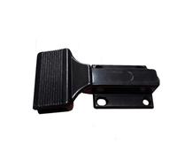 Bisagra de cristal negra con resorte para puerta estéreo Hi-Fi