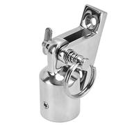 Bisagra de Cubierta Superior Bimini con Tapa de Extremo de Ojo de Tubo de Acero Inoxidable 316 para Barcos y Yates de Uso Marino 22mm